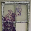 black violet - salvaged window
