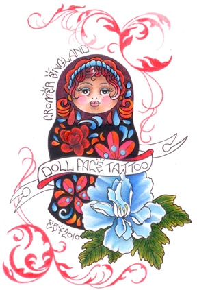 for doll face studio in cromer england