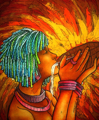a burning thirst
