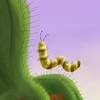 Pat and his friend, Caterpillar