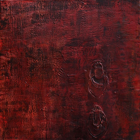 A Story Line
24 x 24inches
Encaustic and oil bar on panel