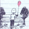 PARK BENCHES AND BALLOONS