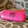 "I CAN'T SEE SHIT!!!" eyeglass case - pink