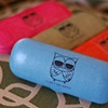 "I CAN'T SEE SHIT!!!" eyeglass case - blue