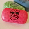 "I CAN'T SEE SHIT!!!" contact case - pink