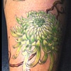 green flower