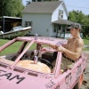 Pink Car.