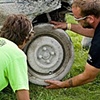Fixing Tire.