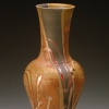 Raku Vase