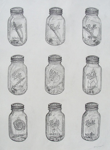 pencil in a jar