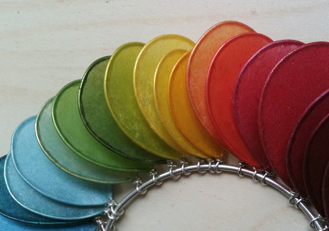 handmade paper jewelry