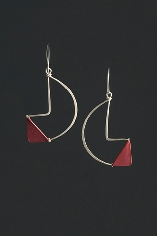 tia kramer paper jewelry earrings