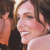 Untitled (Bride & Groom at Sunset Detail)