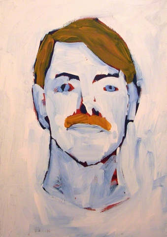 Self Portrait with Mustache