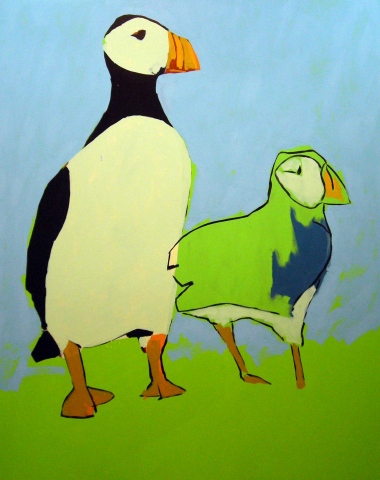 Puffins for a Lady