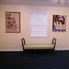 rear gallery with quilted works by Jagodzinski