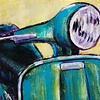 headlight on yellow