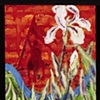 Joan of arc with white iris