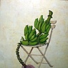 Bananas on chair by Michael Guidry