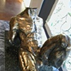 Bronze scultpure by Scot Hebert