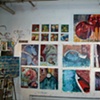 My Studio Wall - Spring 2003