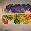 Peppers & Eggplant commission for DONNA's in progress