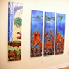 Joan Cox Burgeoning Blooms installation Oct 2006