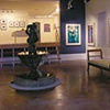 Fountain installation in gallery for MJBenner Exhibit