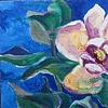 4 small New Orleans-inspired canvases