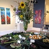Joan Cox Burgeoning Blooms installation Oct 2006