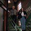 Lynn & Missie in Studio Stairwell