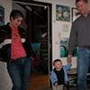 Mare, nephew Michael and brother Mike 2005