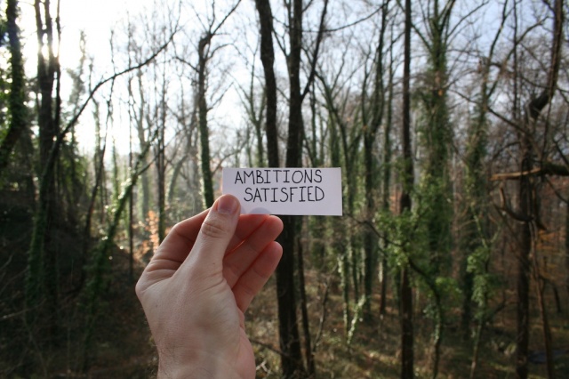 Ambitions Satisfied