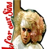 You Killed Gaga Martyr sticker 