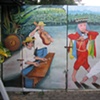 Folkloric Mural, Hotel Raizon