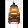 Incision Pendant Light; Tall