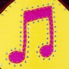 Left Mitten (Detail 1/8th Note)