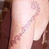 Mehndi style with Aries theme