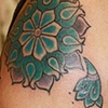 Mehndi arm piece