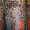 AFTER- Japanese Sleeve with dragon koi and hannya mask