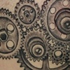 Gears (above, chest view)