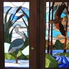 glass doors