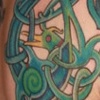Nordic Sleeve and shoulder blade (back view)