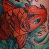 Cobra covered with koi (after)