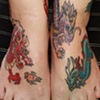 Dragon feet (top view)