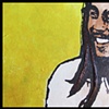 Bob Marley Texture detail