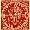 Presidential Seal Red
