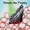 "Flower Me Pretty" Color logo design