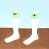 Socks with Mystical Symbol