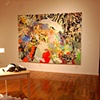 L to R: Daniel Lichtman - type writer sculpture, Oded Hirsch - photograph, Noah Landfield - "Bright Moments"